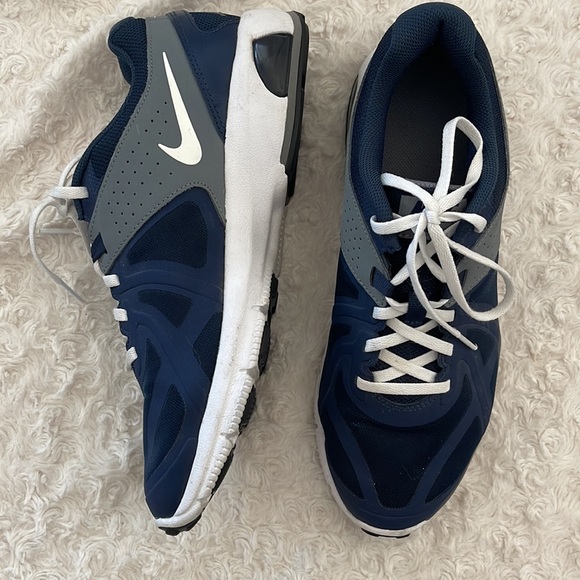 NIKE AIR MAX RUN LITE 5 in blue gray and white. Style 631263-401 Size 8.5 - Picture 8 of 10